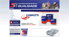 Desktop Screenshot of 5deagosto.com.br